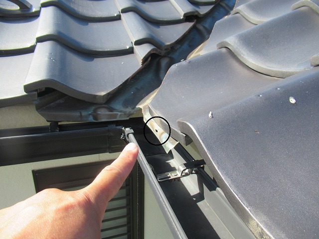 市川三郷町　瓦屋根工事